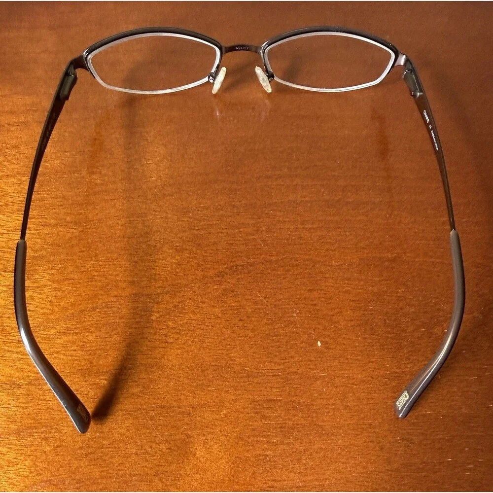Chaps Y2K Women’s Eyeglasses Half Rim Metal Frame Glasses CP2026 165 49 17 135